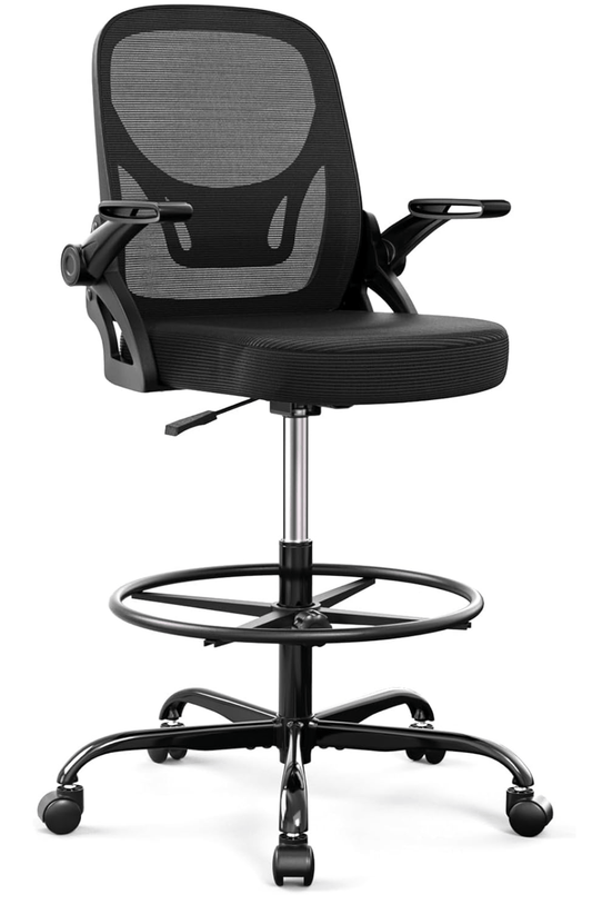 AMAZON 450lbs Drafting Chair Tall Office Chair