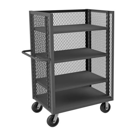 Centerline Dynamics 3ST-EX3660-3AS-95 Durham 3 Sided Mesh Truck 3 Adjustable Shelves