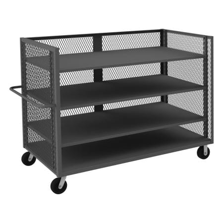 Centerline Dynamics 3ST-EX3672-3AS-95 Durham 3 Sided Mesh Truck 3 Adjustable Shelves