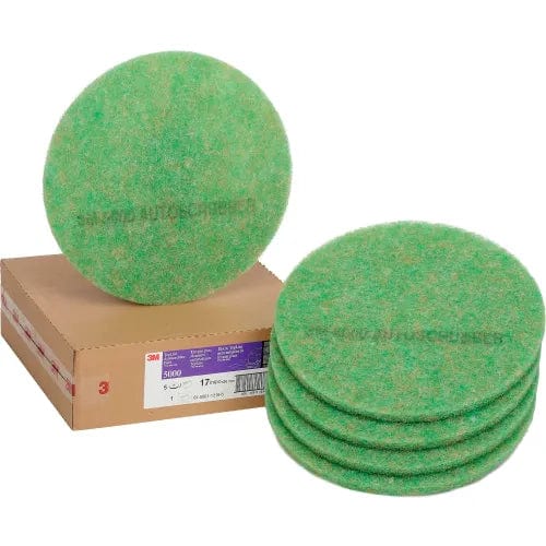 3M™ 17" Scrubbing Pad, Green, 5 Per Case Centerline Dynamics