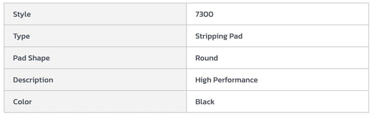 Centerline Dynamics Accessories & Supplies 3M™ 20" High Productivity Stripping Pad, Black, 5 Per Case