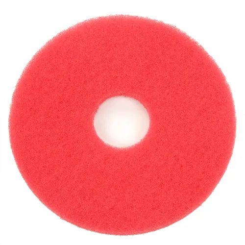 Centerline Dynamics Accessories & Supplies Global Industrial™ 13" Buffing Pad, Red, 5 Per Case