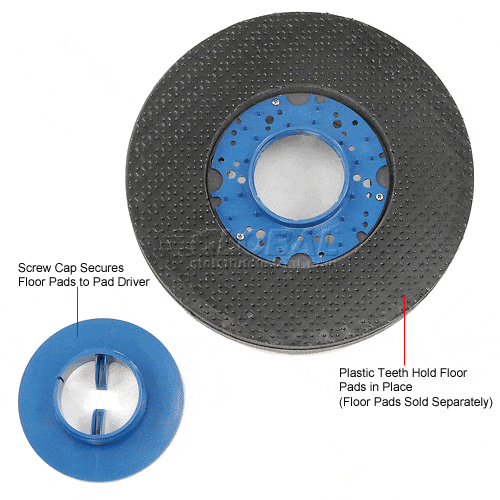 Centerline Dynamics Accessories & Supplies Global Industrial™ 13" Replacement Pad Driver
