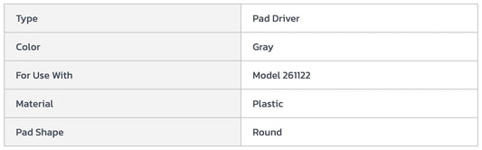 Centerline Dynamics Accessories & Supplies Global Industrial™ 18" Replacement Pad Driver