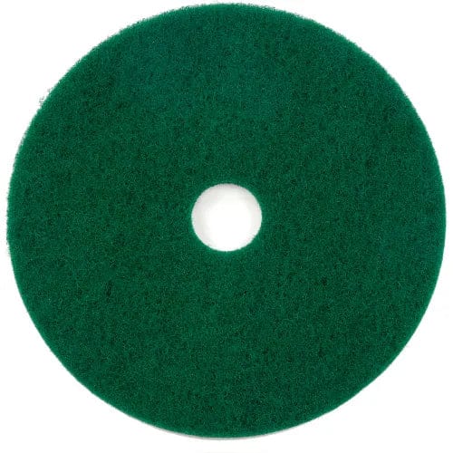 Centerline Dynamics Accessories & Supplies Global Industrial™ 18" Scrubbing Pad, Green, 5 Per Case