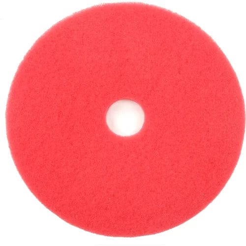 Centerline Dynamics Accessories & Supplies Global Industrial™ 20" Buffing Pad, Red, 5 Per Case