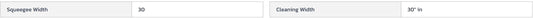 Centerline Dynamics Accessories & Supplies Global Industrial™ 30" Squeegee For Wet/Dry Vacuums