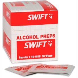Centerline Dynamics Alcohol Wipes North® by Honeywell, Alcohol Wipes, 50 Per Box, 154818-H5