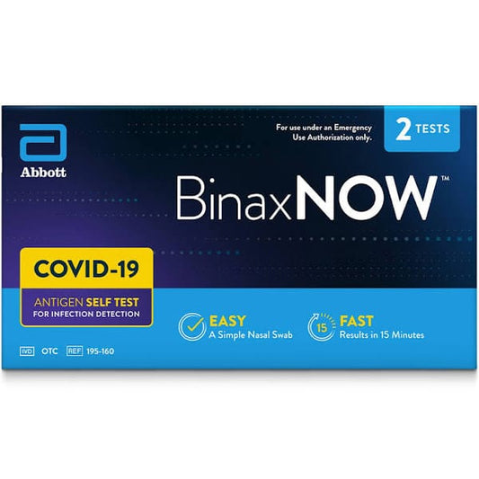 Centerline Dynamics Antigen Self Test Kit Binax NOW Covid-19 Antigen Self Test