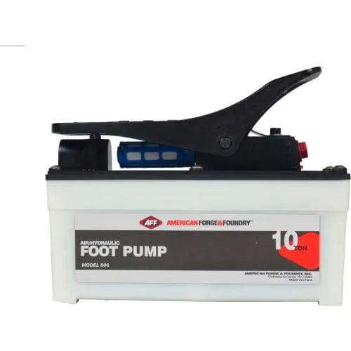 Centerline Dynamics Automotive Shop Equipment American Forge & Foundry Hydraulic Foot Pump, 10 Ton, 90 PSI, Air