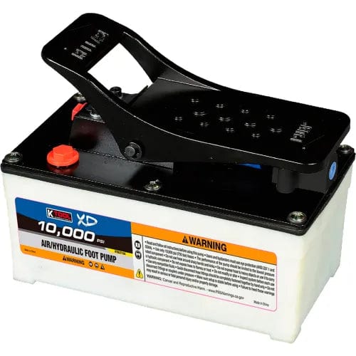 Centerline Dynamics Automotive Shop Equipment K-Tool International Air Hydraulic Foot Pump