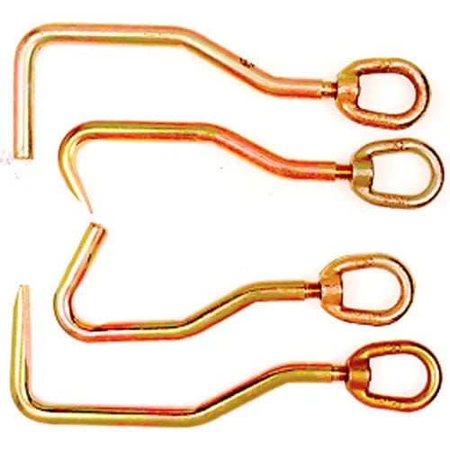 Centerline Dynamics Automotive Shop Equipment Keysco Sheet Metal Hooks, Steel, 9"W x 2-1/2"D x 22"H