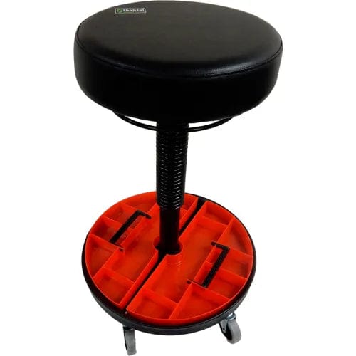 Centerline Dynamics Automotive Shop Equipment Shopsol™ Tool Trolley w/ Round Ring Control, Vinyl, Black