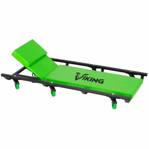 Centerline Dynamics Automotive Shop Equipment Viking Adjustable Head Creeper, 40", 6 Wheel, 400 lbs Capacity