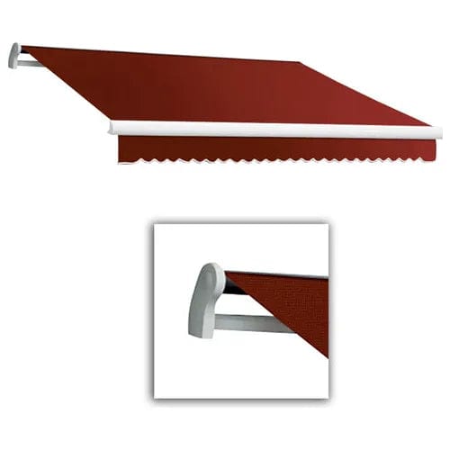Centerline Dynamics Awnings & Shades Retractable Awning Manual 10'W x 8'D x 10"H Terra Cotta