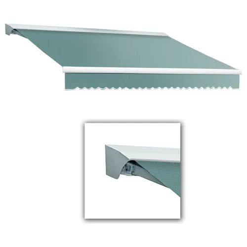 Centerline Dynamics Awnings & Shades Retractable Awning Manual 24'W x 10'D x 10"H Sage
