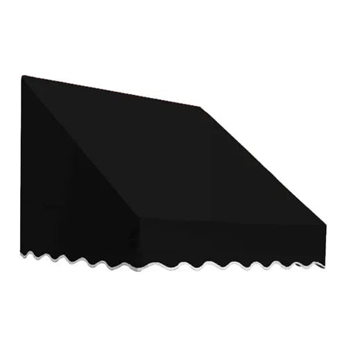 Centerline Dynamics Awnings & Shades Window/Entry Awning 6' 4 -1/2"W x 4'D x 4' 8"H Black