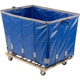 Centerline Dynamics Basket Trucks Dandux Vinyl Basket Bulk Truck 400720G06U-3S 6 Bushel - Blue