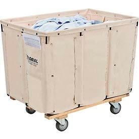 Centerline Dynamics Basket Trucks Global Industrial™ Basket Bulk Truck, Canvas, 12 Bushel Capacity