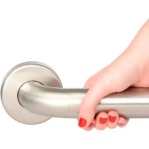Centerline Dynamics Bathroom Accessories 1-1/2" Dia. Straight Satin Grab Bar 36"W