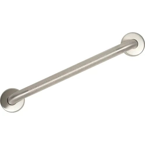 Centerline Dynamics Bathroom Accessories 1-1/4" Dia. Straight Peened Grab Bar - 18"W