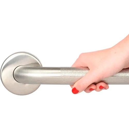 Centerline Dynamics Bathroom Accessories 1-1/4" Dia. Straight Peened Grab Bar 42"W