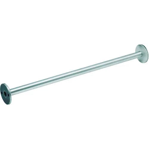 Centerline Dynamics Bathroom Accessories 42" Shower Curtain Rod, Stainless Stee