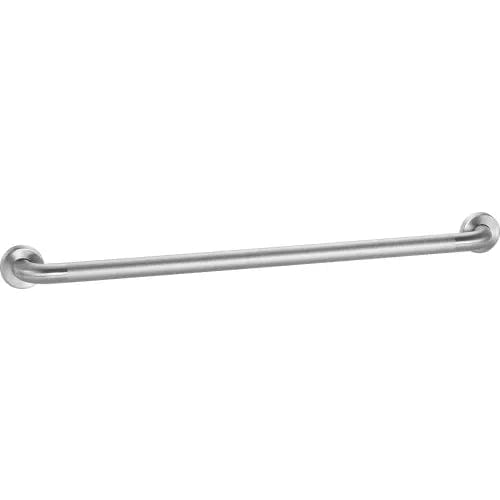 Centerline Dynamics Bathroom Accessories Straight Grab Bar, Peened Stainless Steel - 36"W x 1-1/2" Dia.