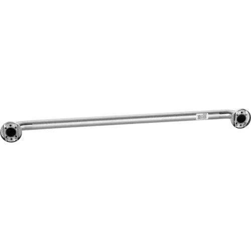 Centerline Dynamics Bathroom Accessories Straight Grab Bar, Peened Stainless Steel - 36"W x 1-1/2" Dia.