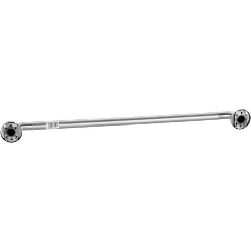 Centerline Dynamics Bathroom Accessories Straight Grab Bar, Peened Stainless Steel - 36"W x 1-1/4" Dia.