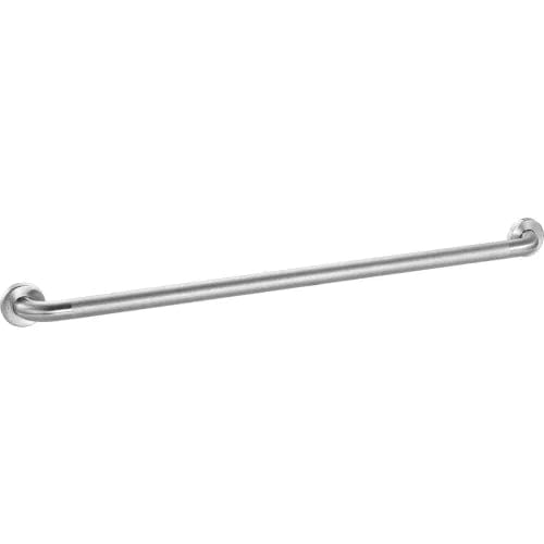 Centerline Dynamics Bathroom Accessories Straight Grab Bar, Peened Stainless Steel - 42"W x 1-1/2" Dia.
