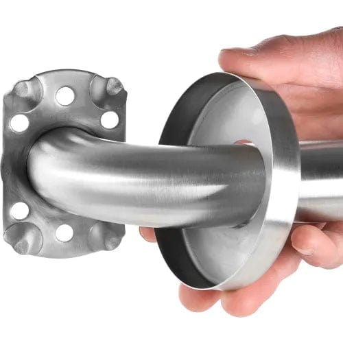 Centerline Dynamics Bathroom Accessories Straight Grab Bar, Satin Stainless Steel - 36"W x 1-1/4" Dia.