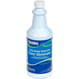 Centerline Dynamics Bathroom Cleaners Global Industrial™ Bacterial Enzyme Odor Eliminator, 1 Quart Bottle, 6/Case