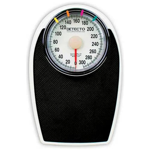 Centerline Dynamics Bathroom Scales Bathroom Scale 330lb x 1lb Low Profile 11-1/4" x 11-34" Platform with Non-Skid Mat