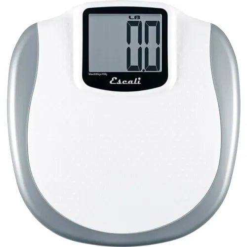 Centerline Dynamics Bathroom Scales Digital Bathroom Scale with Extra Large Display, 440lb x 0.2lb/200kg x 0.1kg, White