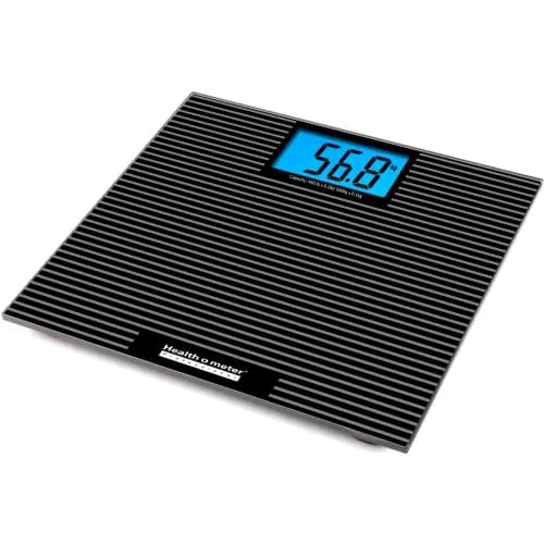Centerline Dynamics Bathroom Scales Digital Glass Scale with Anti-Slip Tread & Backlight, 440 lb x 0.2 lb
