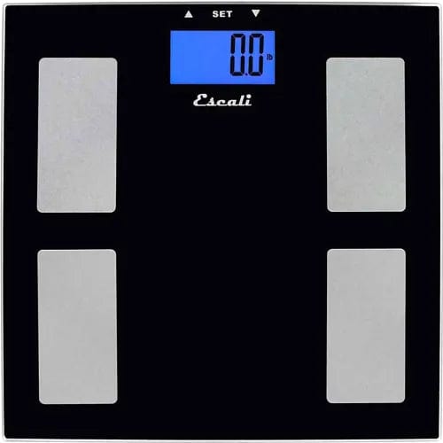 Centerline Dynamics Bathroom Scales Digital Health Monitor Bathroom Scale, 400lb x 0.2lb/180kg x 0.1kg, Glass