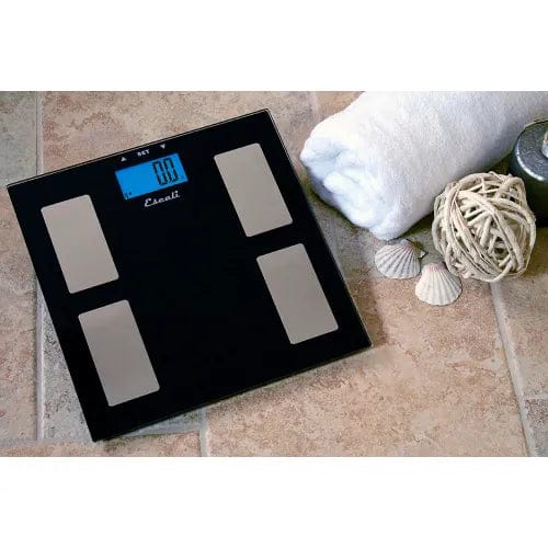 Centerline Dynamics Bathroom Scales Digital Health Monitor Bathroom Scale, 400lb x 0.2lb/180kg x 0.1kg, Glass