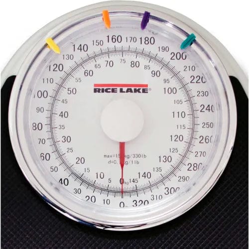 Centerline Dynamics Bathroom Scales Mechanical Dial Home Health Scale, 330 lb x 1 lb