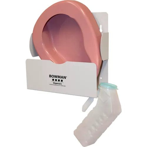 Centerline Dynamics Bedpans Bedpan/Urinal Dispenser 12.33"W x 12"H x 4.14"D, Quartz Beige