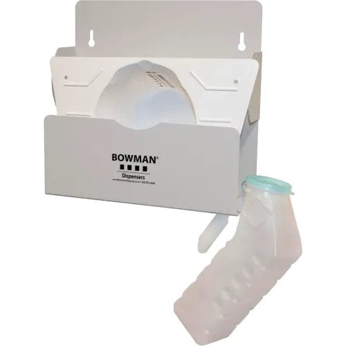 Centerline Dynamics Bedpans Bedpan/Urinal Dispenser 12.33"W x 12"H x 4.14"D, Quartz Beige