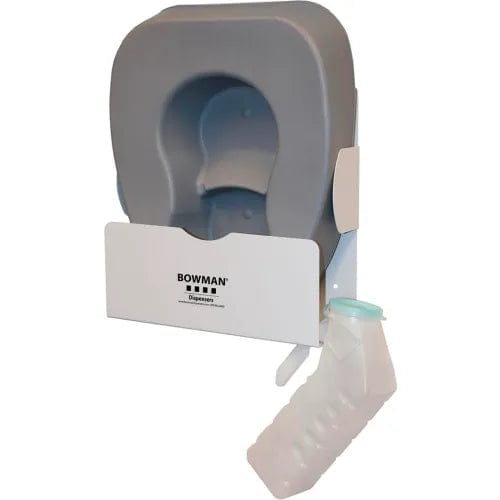 Centerline Dynamics Bedpans Bedpan/Urinal Dispenser 12.33"W x 12"H x 4.14"D, Quartz Beige