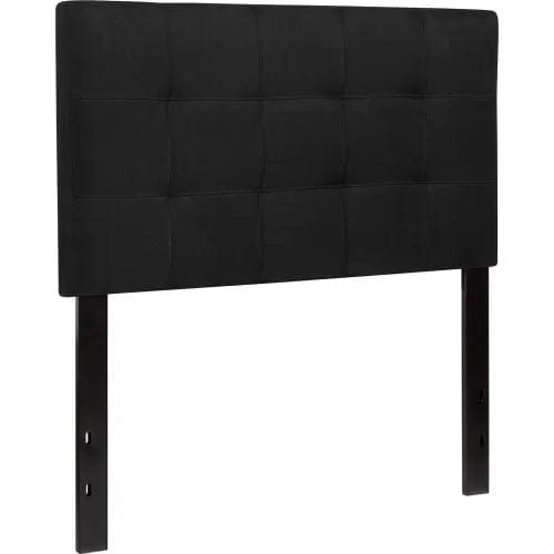 Centerline Dynamics Beds & Headboards Bedford Tufted Upholstered Headboard in Black, Twin Size