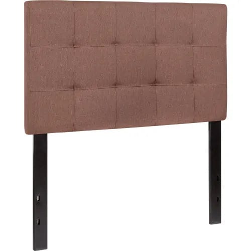 Centerline Dynamics Beds & Headboards Bedford Tufted Upholstered Headboard in Camel, Twin Size