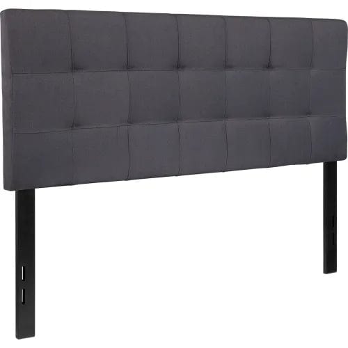 Centerline Dynamics Beds & Headboards Bedford Tufted Upholstered Headboard in Dark Gray, Full Size