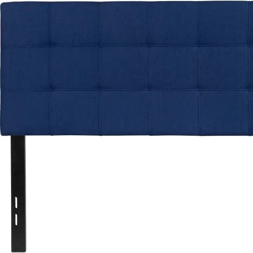 Centerline Dynamics Beds & Headboards Bedford Tufted Upholstered Headboard in Navy, Full Size