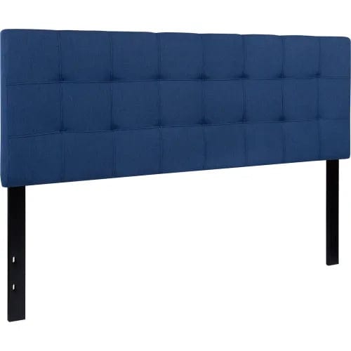 Centerline Dynamics Beds & Headboards Bedford Tufted Upholstered Headboard in Navy, Queen Size