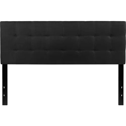 Centerline Dynamics Beds & Headboards Bedford Tufted Upholstered Queen Size Headboard - Fabric - Black
