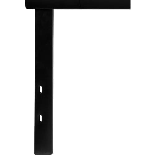 Centerline Dynamics Beds & Headboards Lennox Tufted Upholstered Headboard in Black Vinyl, King Size