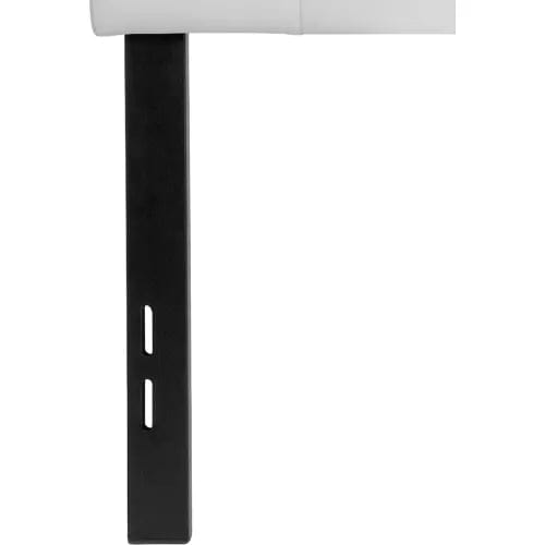 Centerline Dynamics Beds & Headboards Lennox Tufted Upholstered Headboard in White Vinyl, Full Size